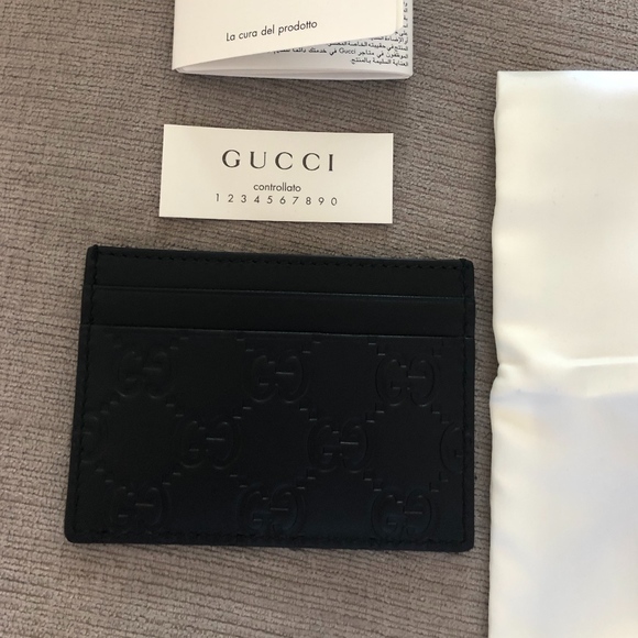 COPY - Gucci Wallet Black Brand New - Picture 1 of 4